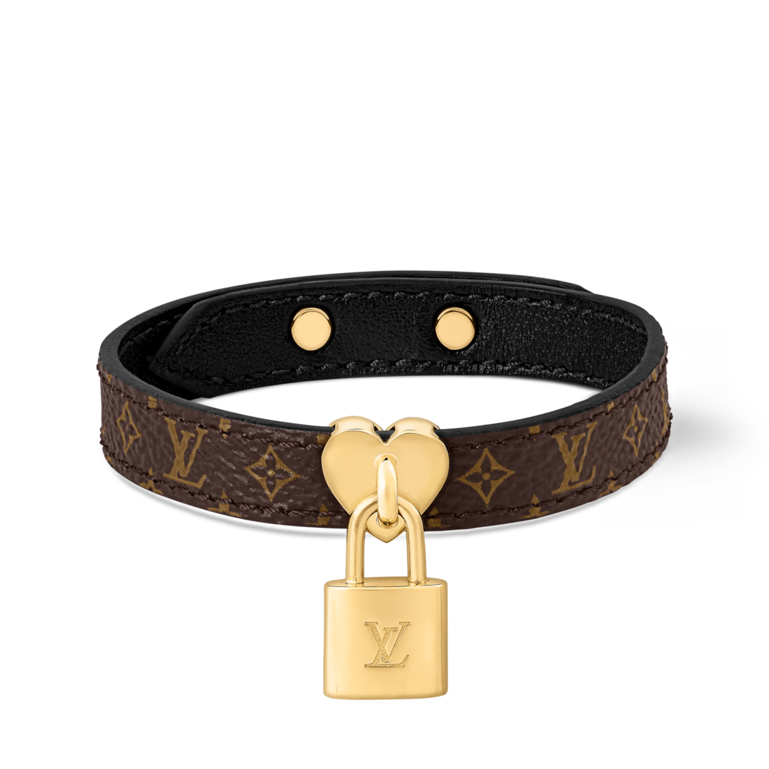 LOUIS VUITTON レザーブレスレット Lock Me In Love Bracelet - Fashion Jewellery | LOUIS VUITTON